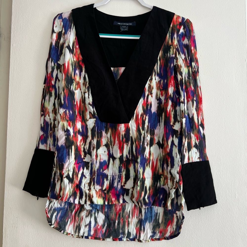 French Connection Abstract Women's Top